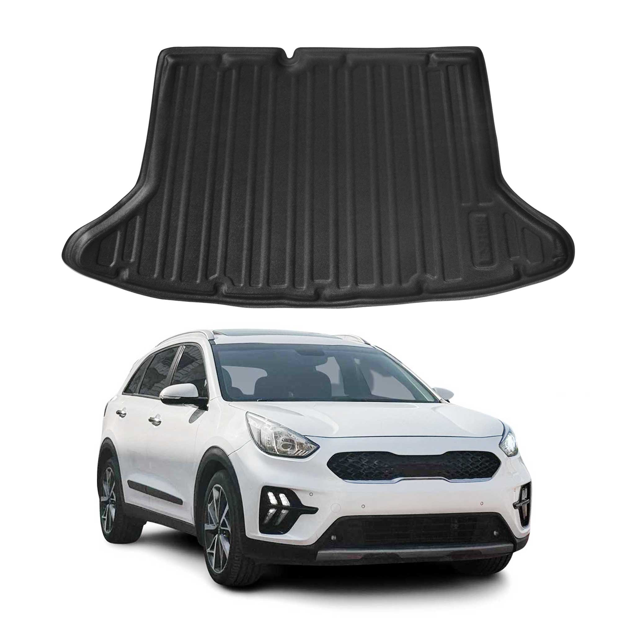 2017-2022 Kia Niro Cargo Liner Trunk Mat All Weather Black