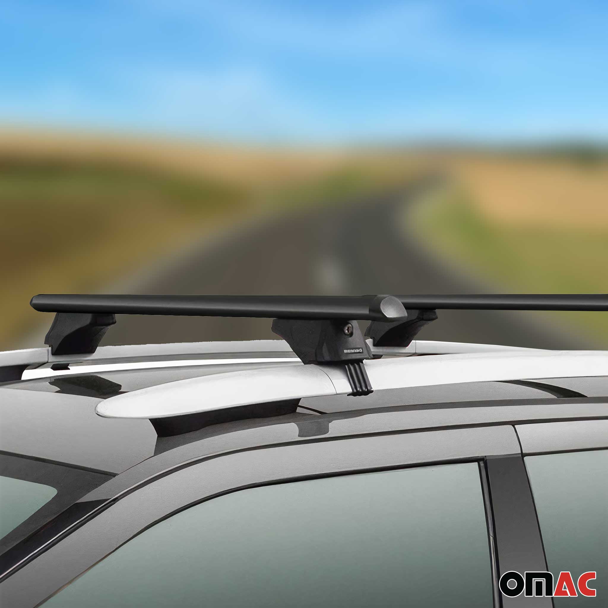 2013-2019 Ford Escape Roof Rack Cross Bars Black