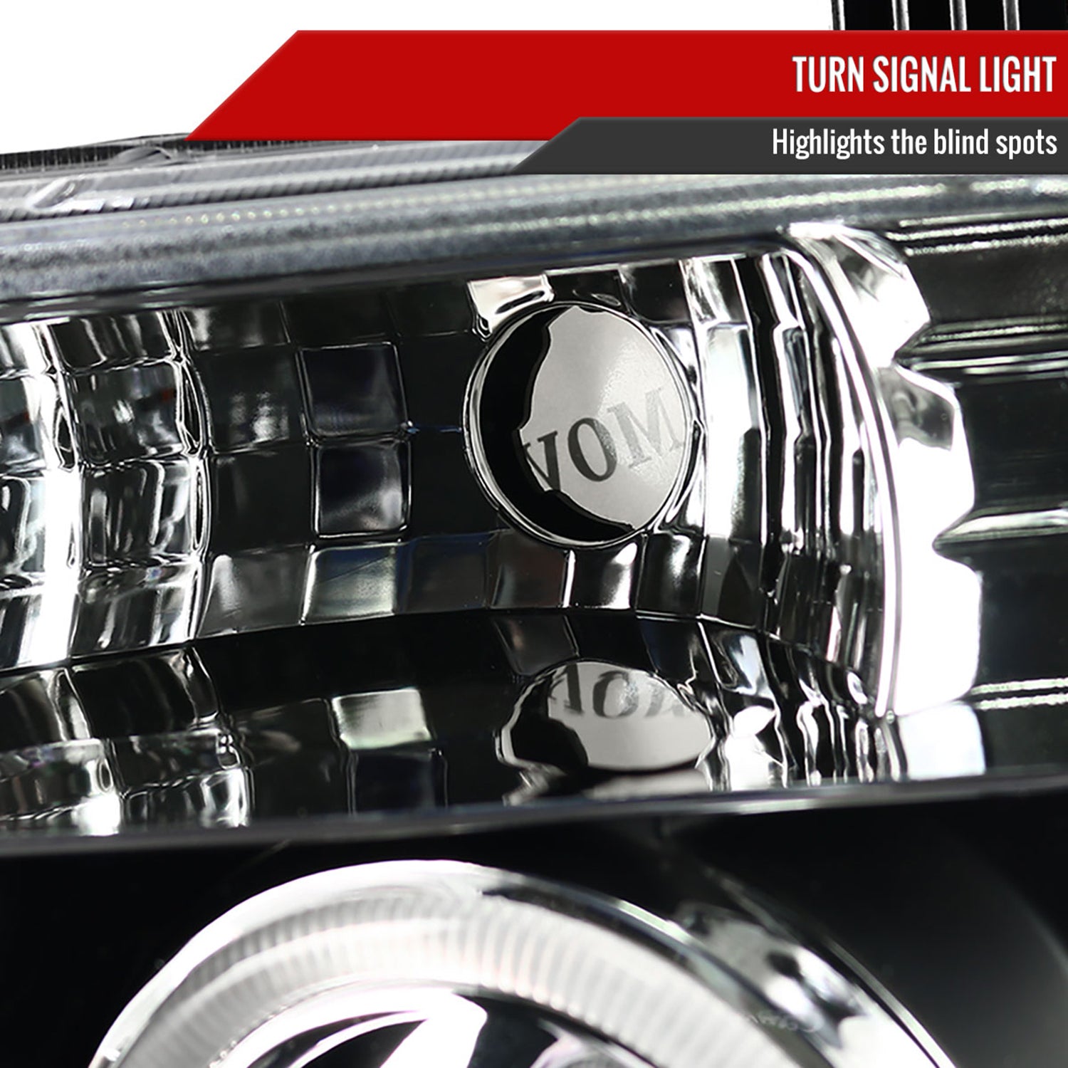 2005-2007 Nissan Pathfinder/ 05-2008 Frontier Dual Halo Headlights Matte Black