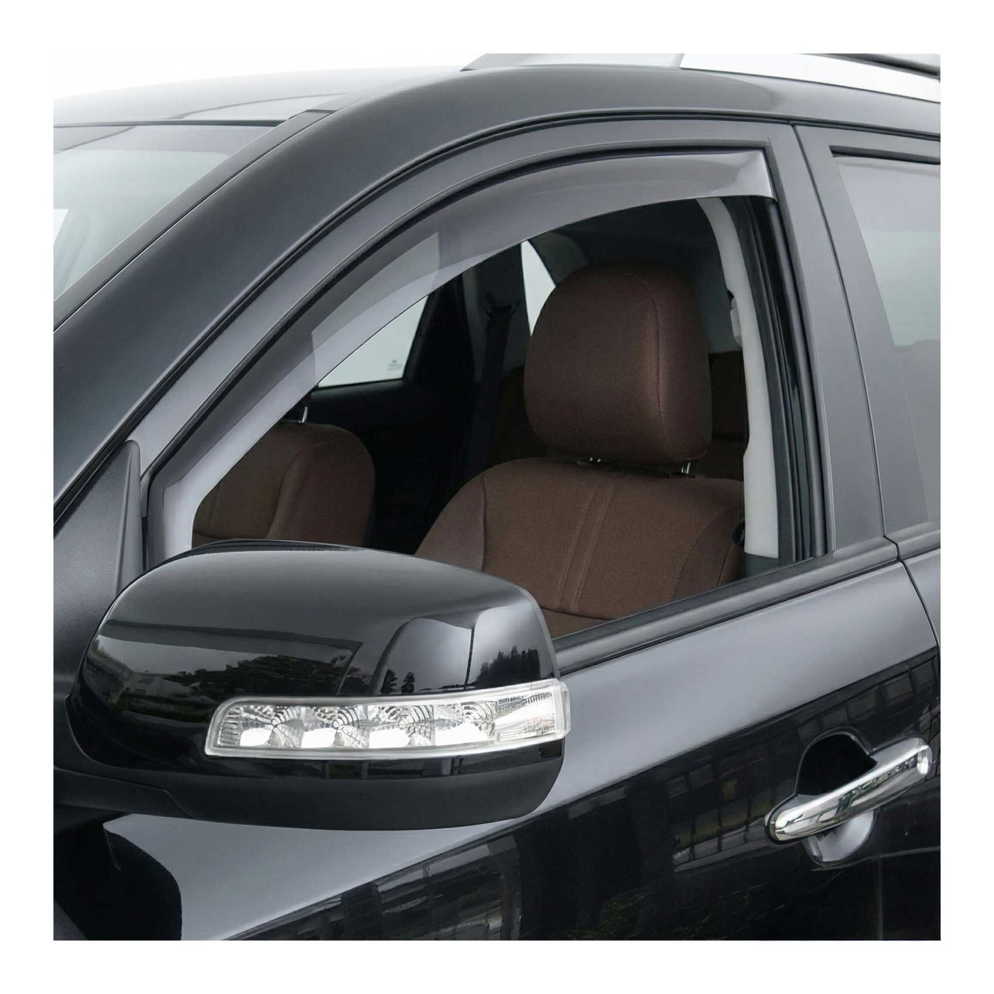 2006-2013 Suzuki SX4 S-Cross Window Visor Vent Rain Deflector 2Pcs Smoke
