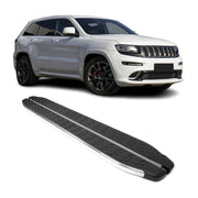 2011-2021 Jeep Grand Cherokee Nerf Bar Side Step Running Boards Alu 2x
