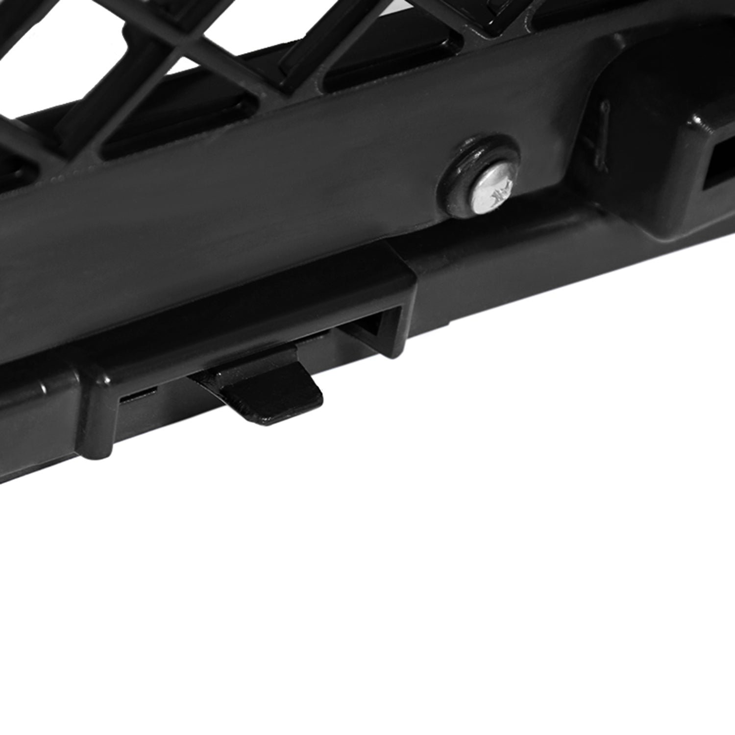 2014-2015 Chevrolet Silverado 1500 Glossy Black ABS Honeycomb Mesh Grille