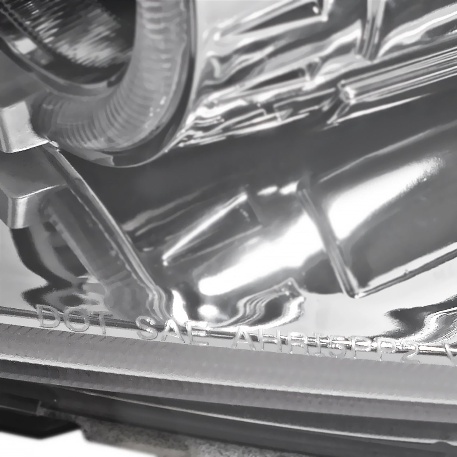 2008-2012 Honda Accord Coupe Dual Halo Projector Headlights Chrome/Clear Lens