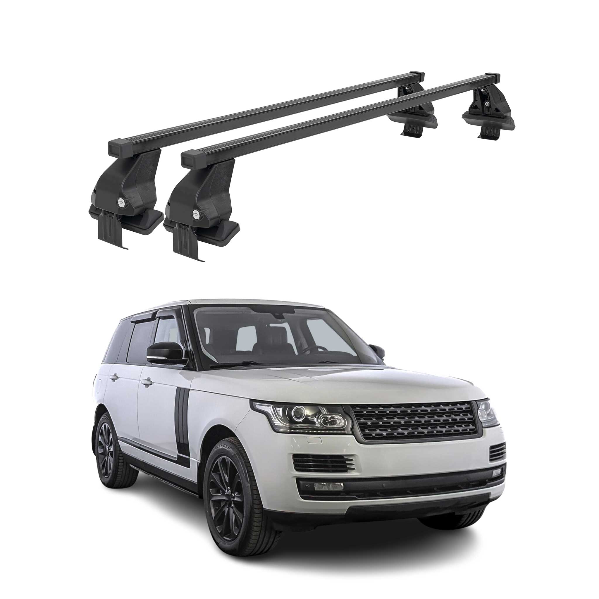 2022-2024 Land Rover Range Rover 5 Roof Rack Cross Bars Black