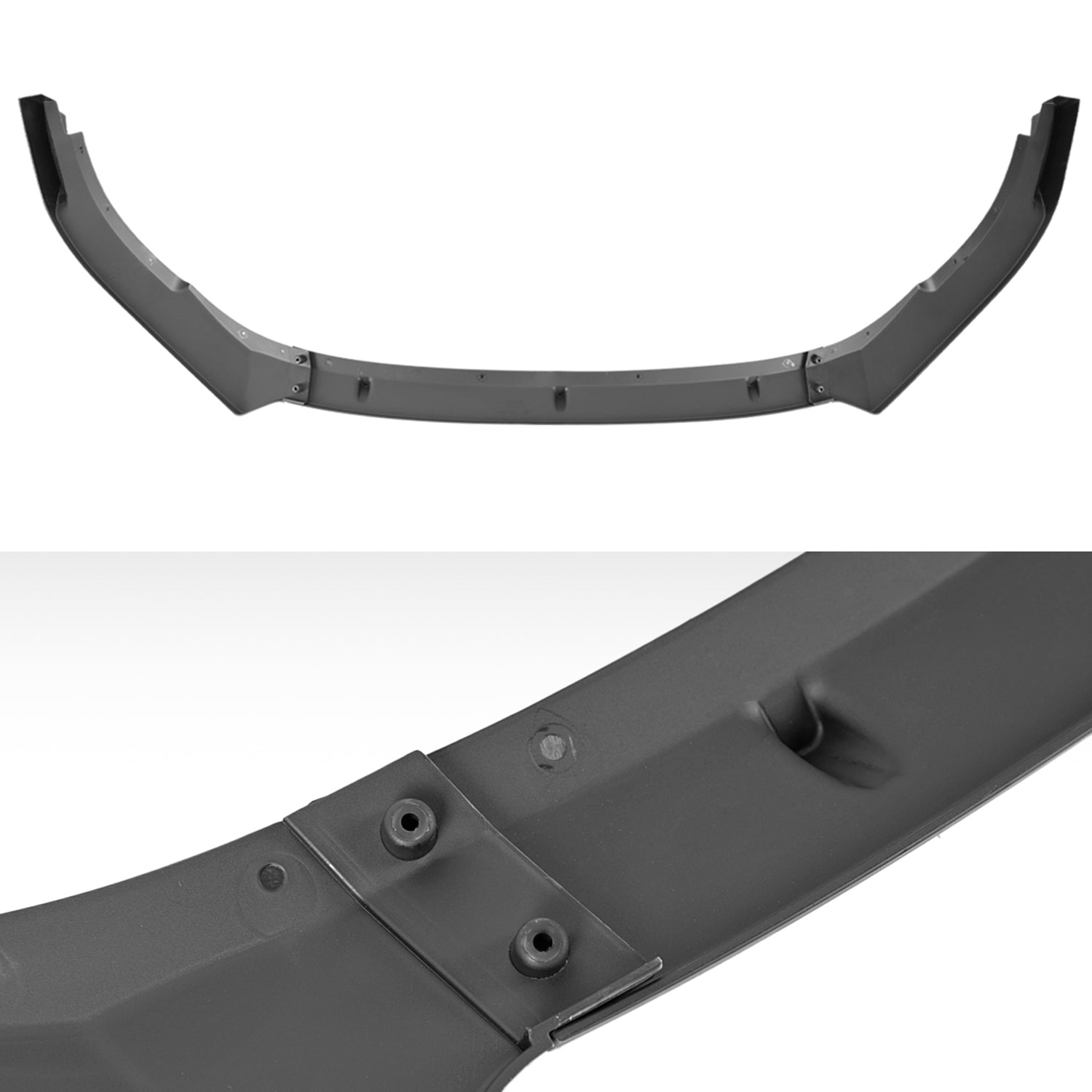 2010-2013 VW Golf/GTI Matte Black 3Pcs Front Bumper Lip Splitter Kit