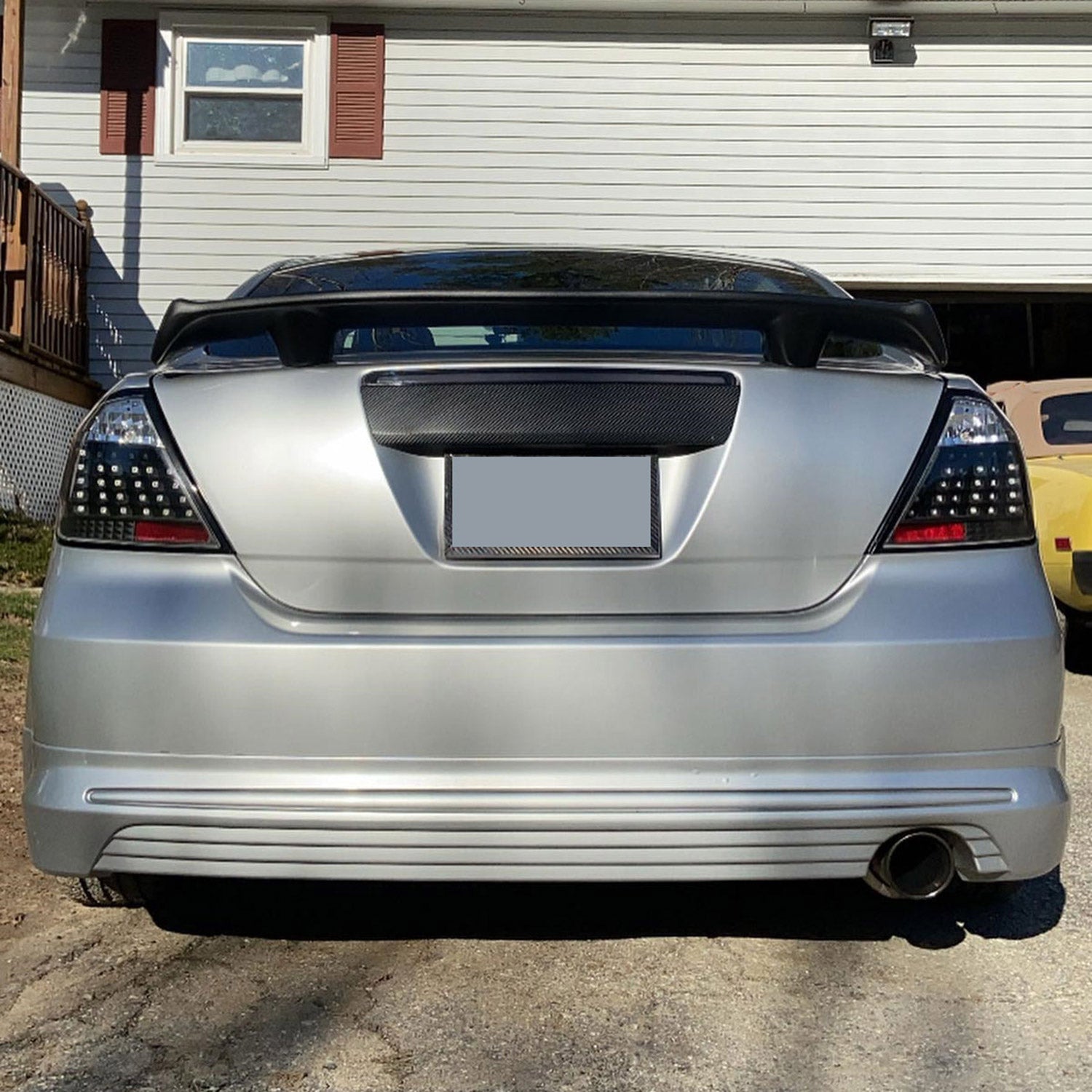 2004-2010 Scion tC V2 LED Tail Lights Matte Black Housing/Clear Lens