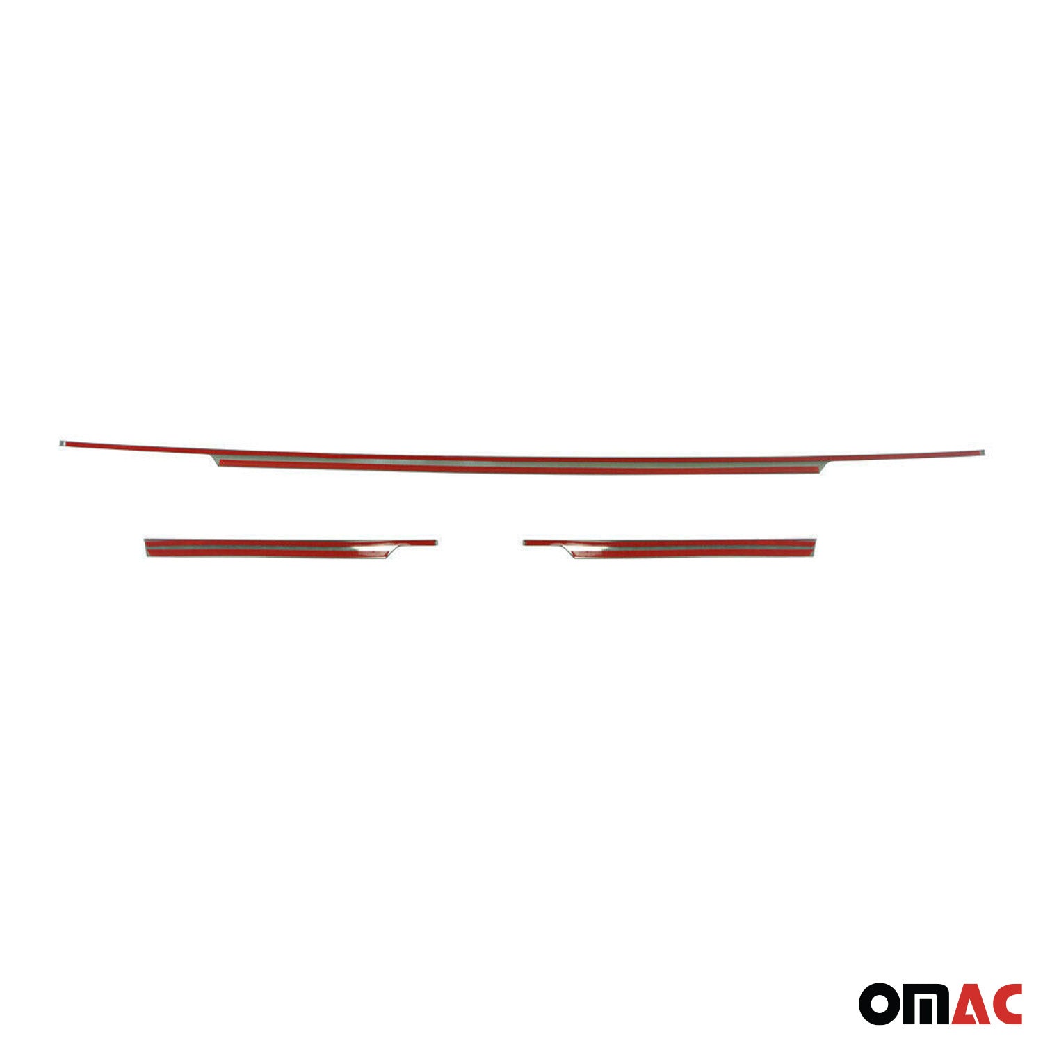 2018-2024 VW Tiguan SWB Rear Trunk Molding Trim Stainless Steel