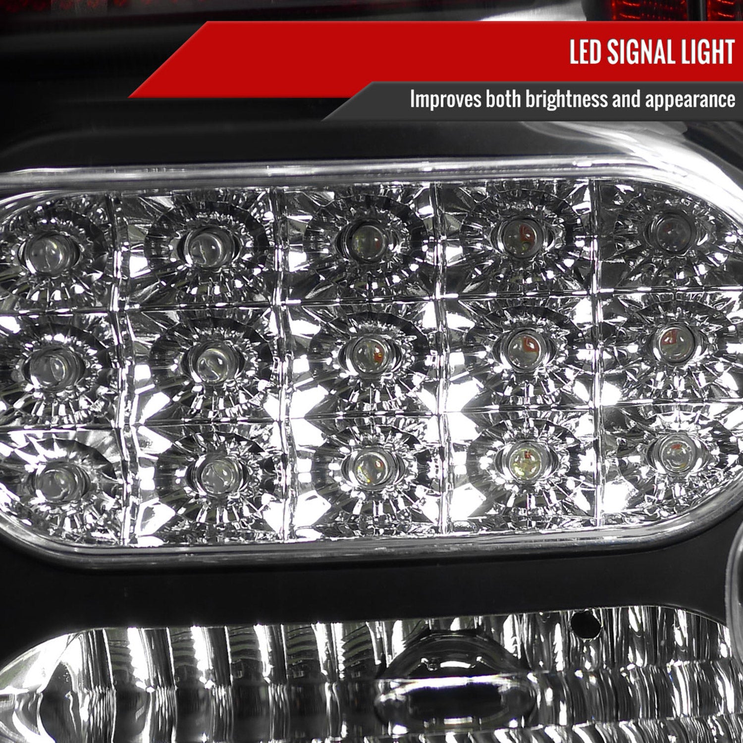 2007-2013 Toyota Tundra LED Tail Lights Matte Black Housing/Clear Lens