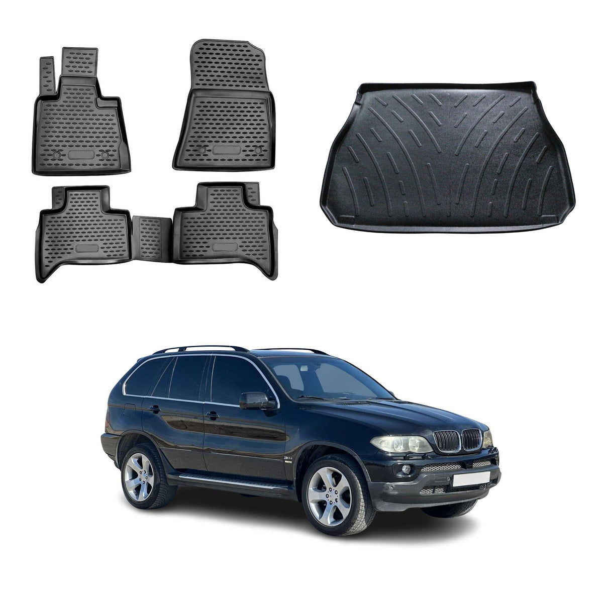 OMAC Floor Mats & Cargo Liners for BMW X5 2000-2006
