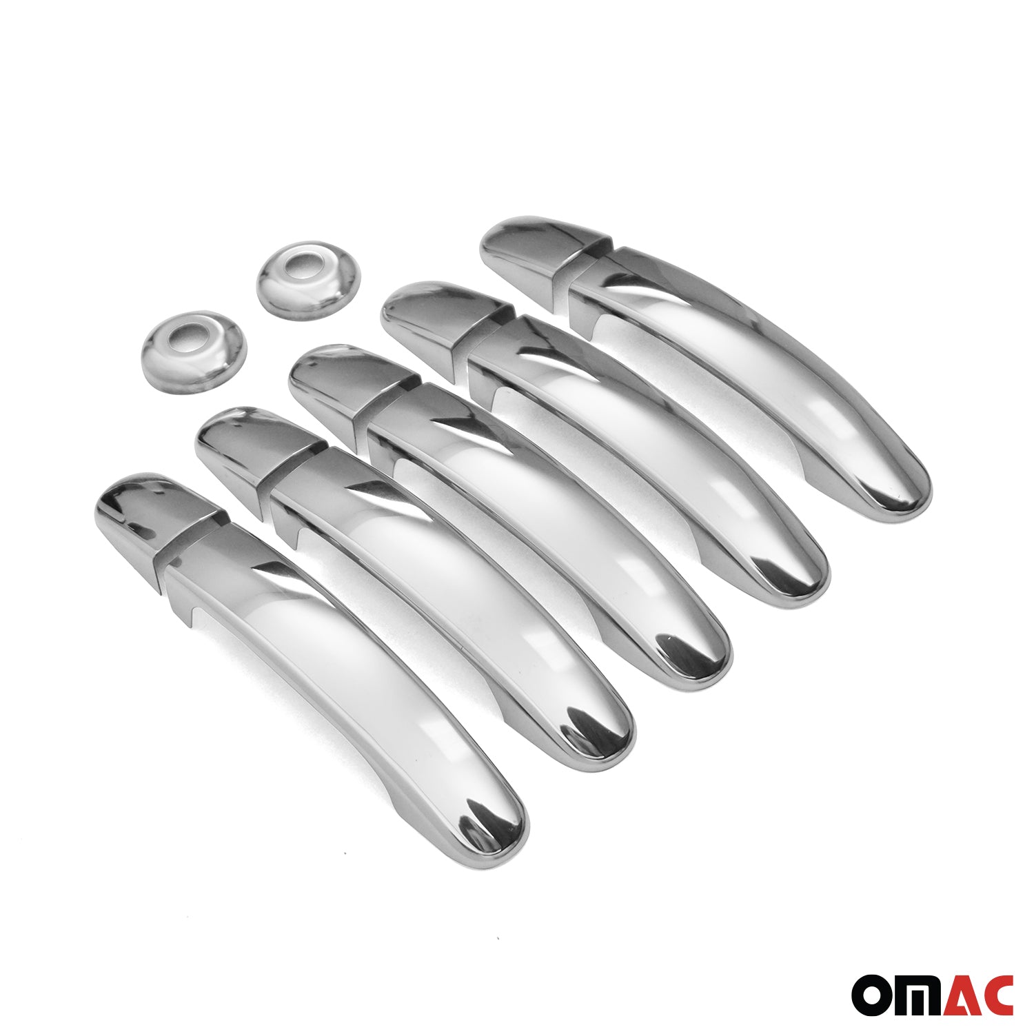 2015-2025 Ford Transit 150 Car Door Handle Cover Protector Stainless Steel 12 Pcs