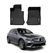 2016-2022 Mercedes GLC Class X253 C253 Premium Floor Mats Liners First Row Front Black