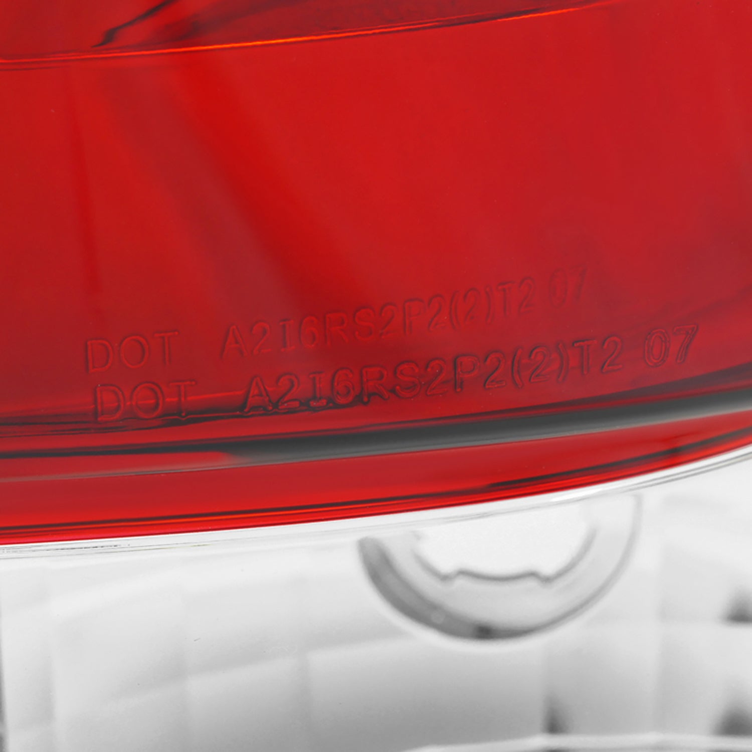 2007-2014 Chevy Tahoe/Suburban Tail Lights Chrome Housing/Red Clear Lens