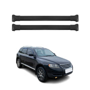 2004-2010 VW Touareg Roof Rack Cross Bars Black