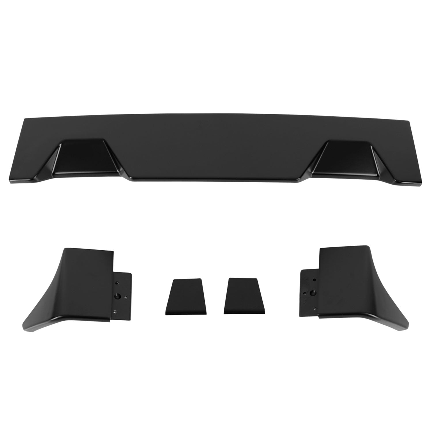 2014-2021 Toyota Tundra Rear Roof Matte Black Truck Spoiler Wing Kit