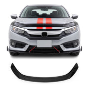 2016-2021 Honda Civic Front Bug Shield Hood Deflector 1 Pc Smoke