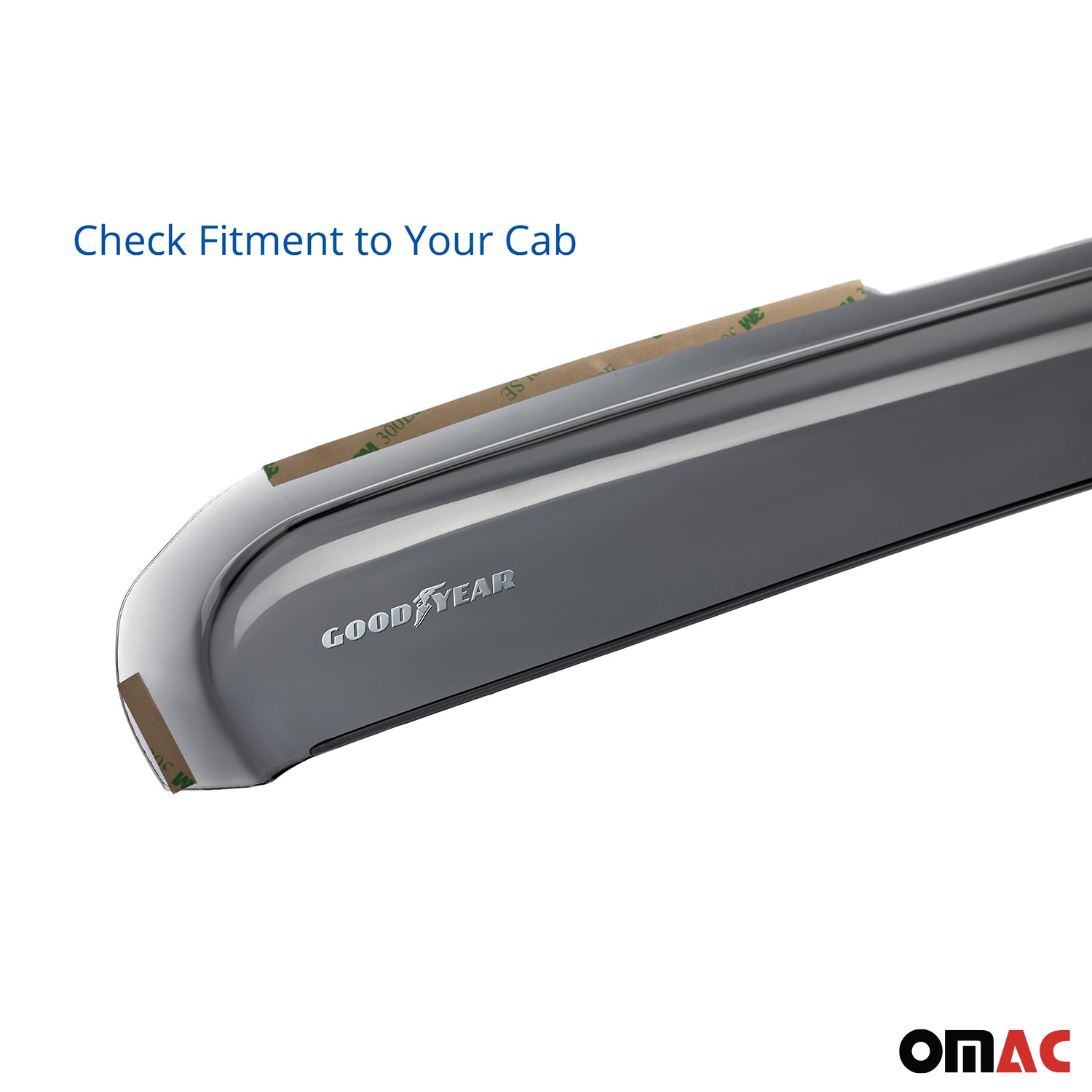 Goodyear Wind Deflectors for VW Routan 2009-2014 Shatterproof 4x