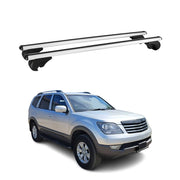 2009-2010 Kia Borrego Roof Rack Cross Bars Silver