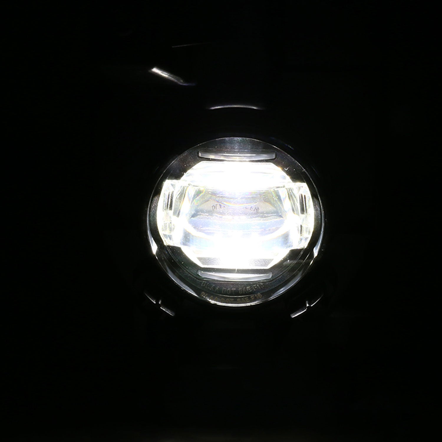 2011-2015 Ford Explorer 6500K SMD LED Projector Fog Lights Kit Chrome/Clear