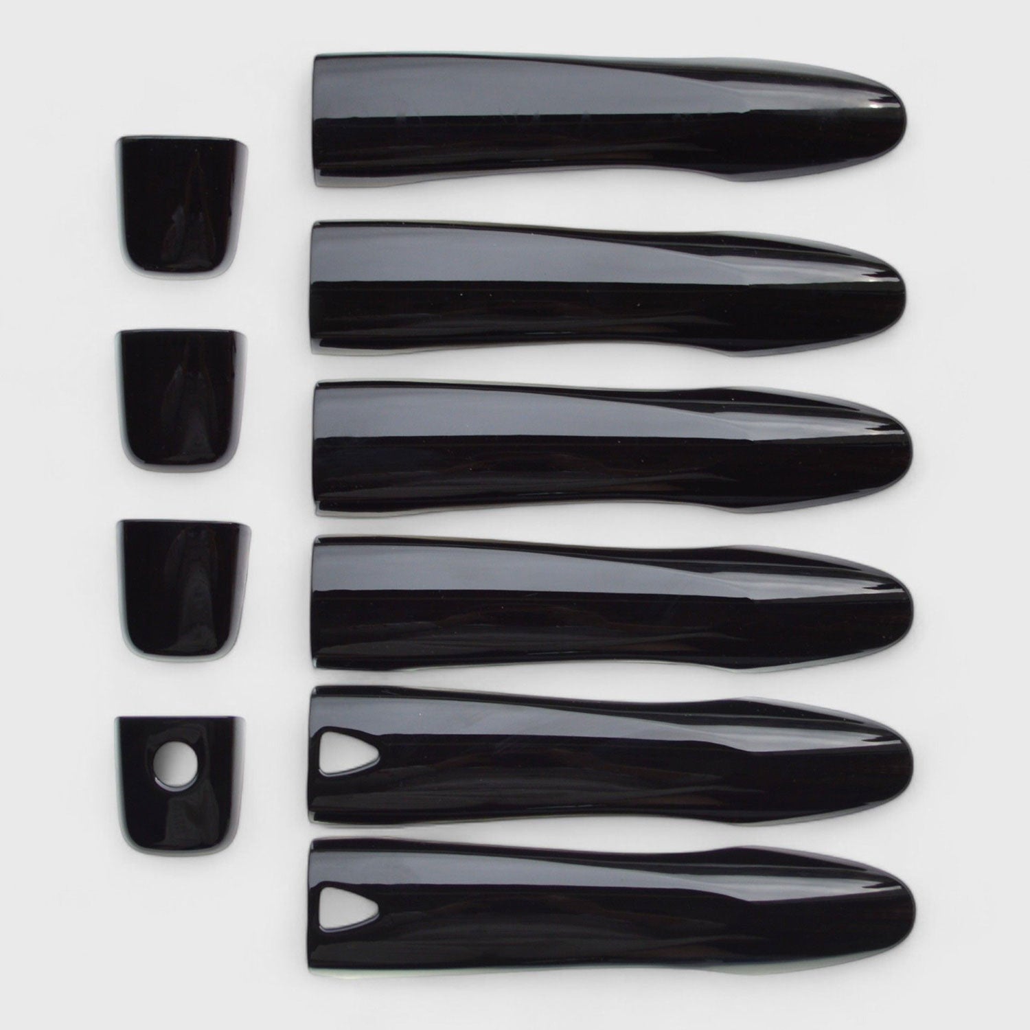 2016-2025 Nissan Maxima / Versa Door Handle Cover Gloss Black 10Pcs ABS Plastic