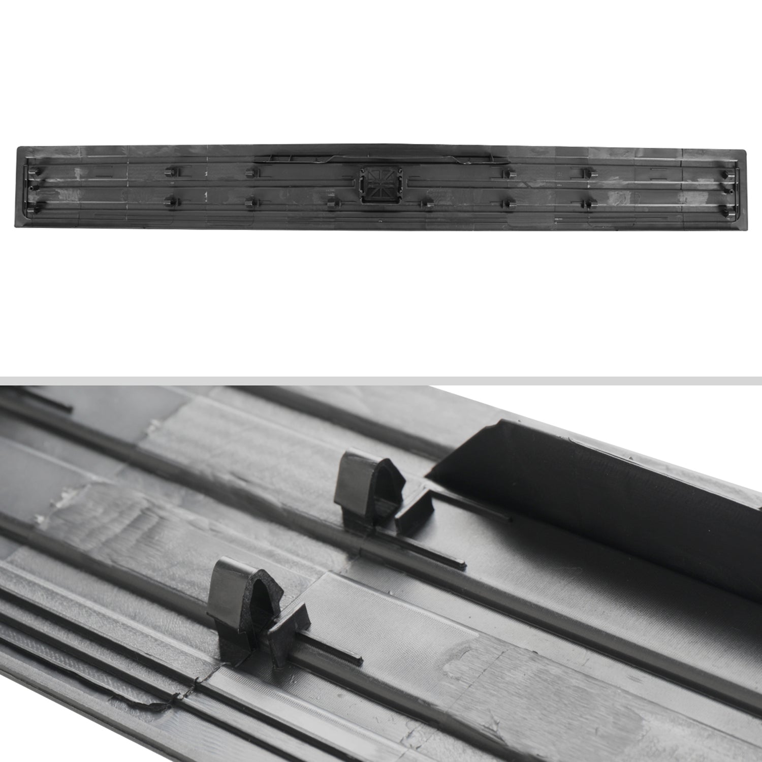 2015-2020 Ford F-150 Black Trunk Tailgate Molding Cap Top Protector Cover