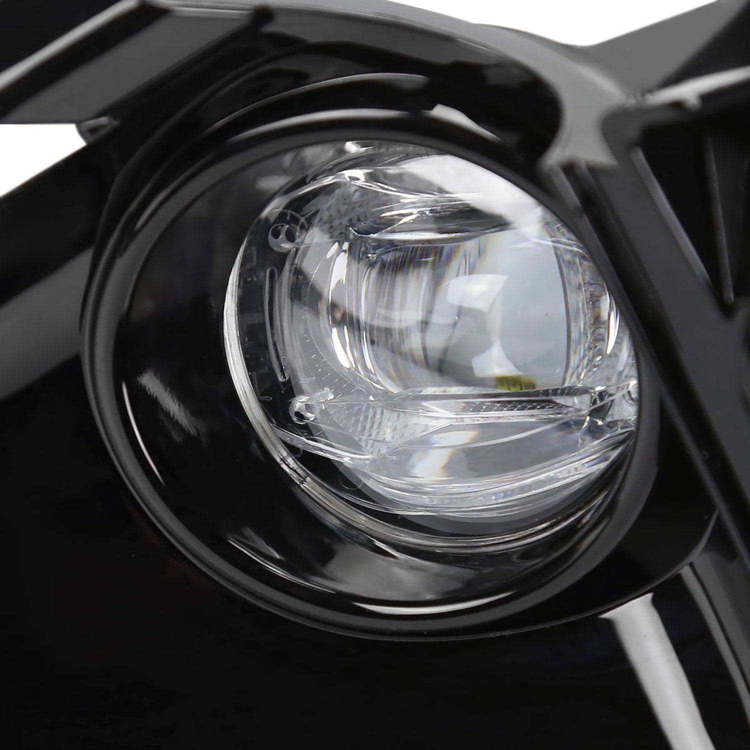 2019-2021 Toyota Corolla Hatchback LED Fog Lights Kit Chrome/Clear Lens