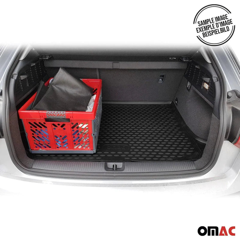 OMAC Cargo Mats Liner for Honda CR-V 2017-2022 Lower Trunk Waterproof TPE Black - OMAC USA