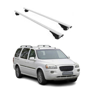 2005-2007 Buick Terraza Roof Rack Cross Bars Silver