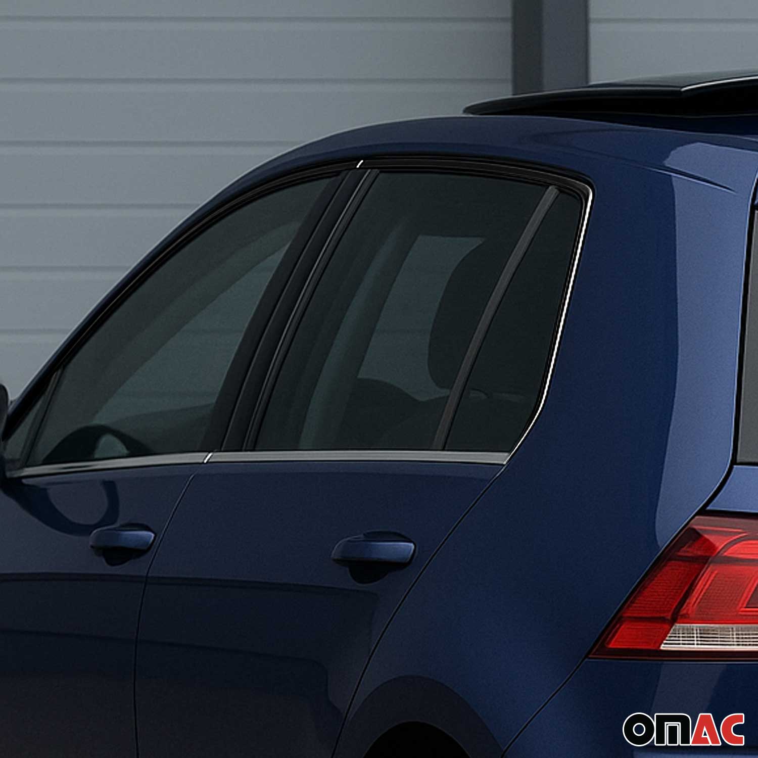 2015-2021 VW Golf GTI MK7 Window Molding Trim Streamer Stainless Steel Silver 4 Pcs