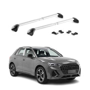 Roof Rack Cross Bars Luggage Carrier for Audi Q3 2.gen 2019-2025 Alu Silver 2x
