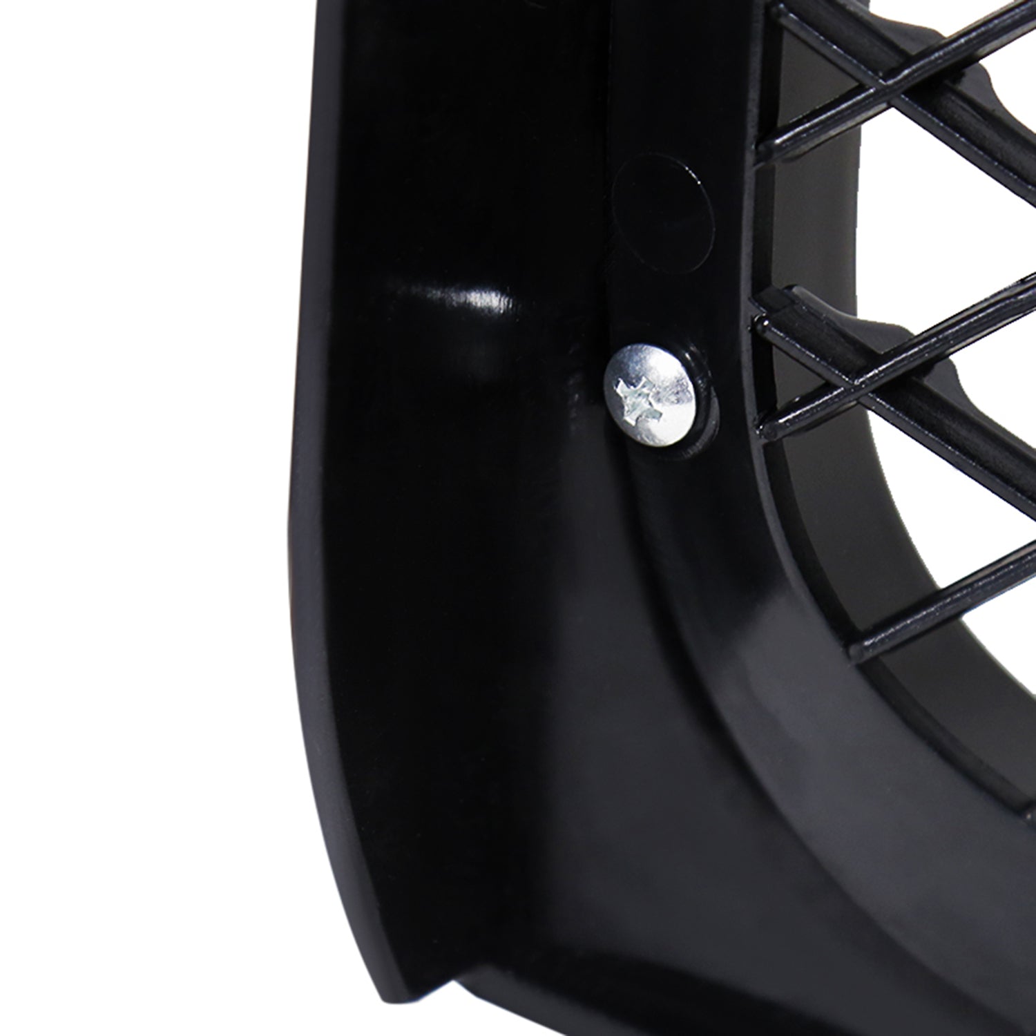 1999-2004 Ford F-250/F-350/Excursion Glossy Black ABS Mesh Grille