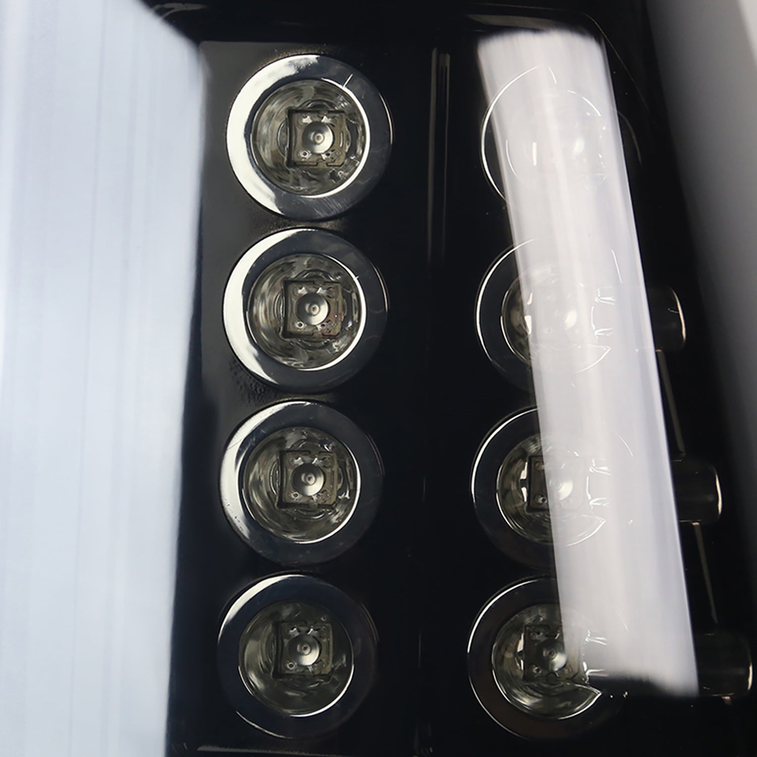 2007-2012 Chevy Avalanche LED Tail Lights Glossy Black Housing/Smoke Lens