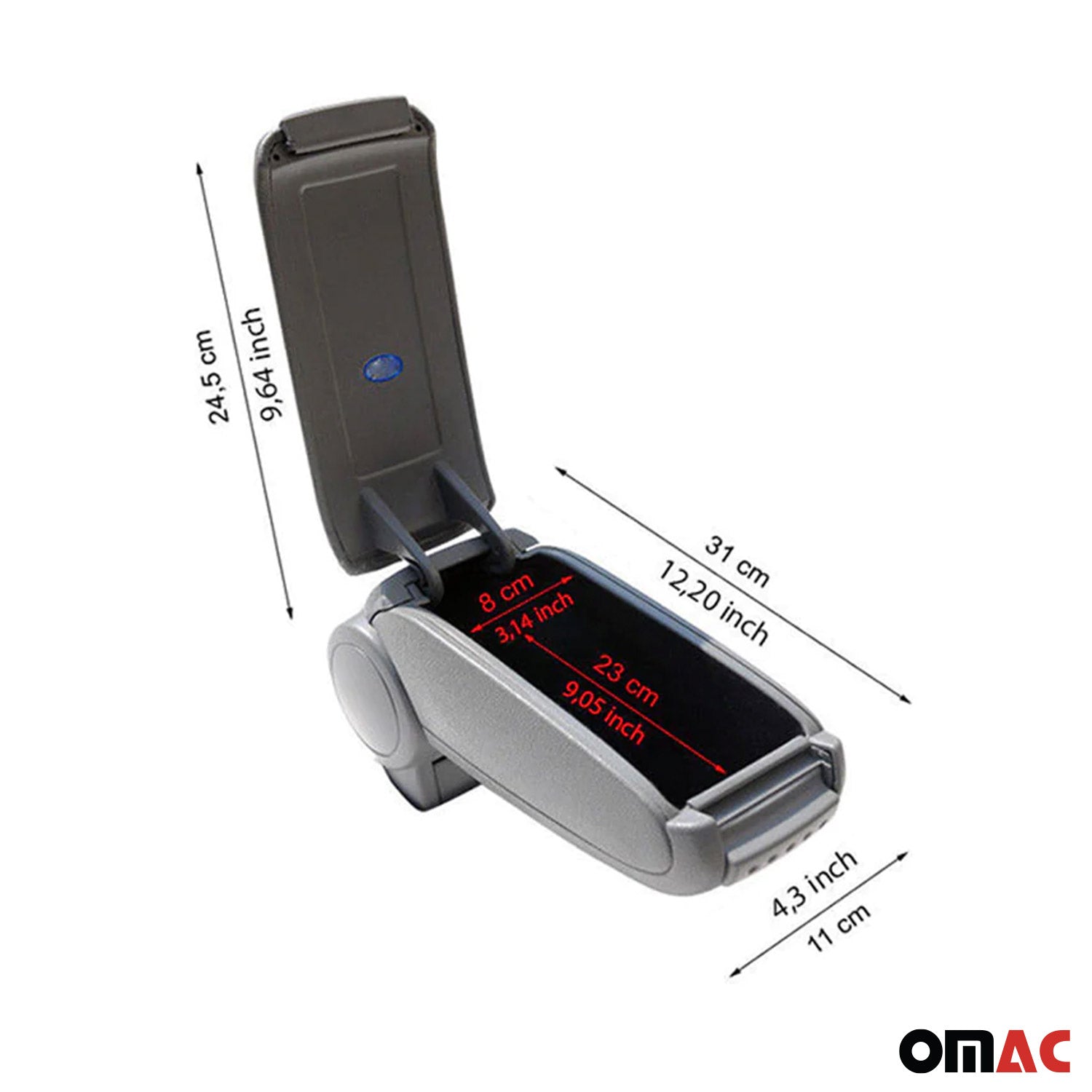 1997-2002 Mercedes CLK Class C208 Armrest Box Lid Cover Wood Walnut