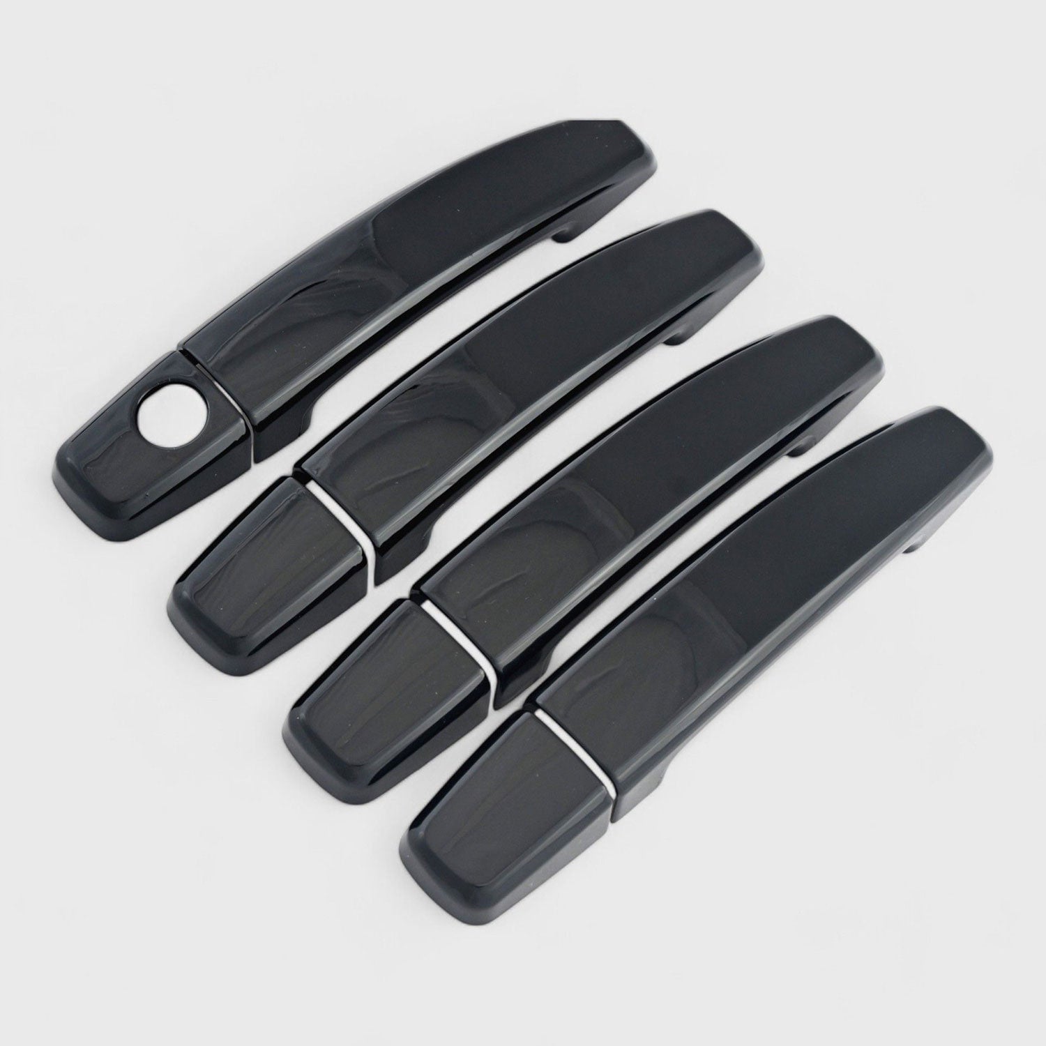 2011-2016 Chevrolet Cruze Door Handle Cover Gloss Black 8Pcs ABS Plastic