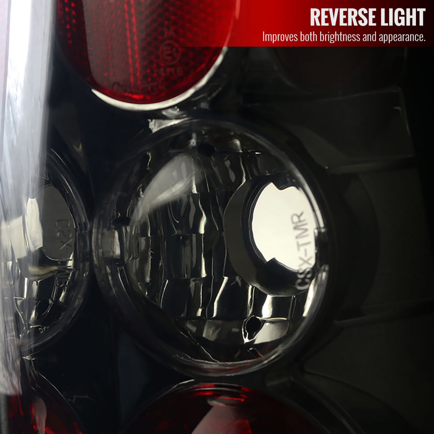 1997-2004 Dodge Dakota Tail Lights Chrome Housing/Smoke Lens