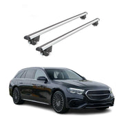 2017-2023 Mercedes E Class S213 Wagon Roof Rack Cross Bars Silver