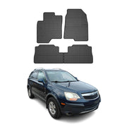 2008-2010 Saturn Vue 2gen. Floor Mats Liners Full Set All Weather Rubber