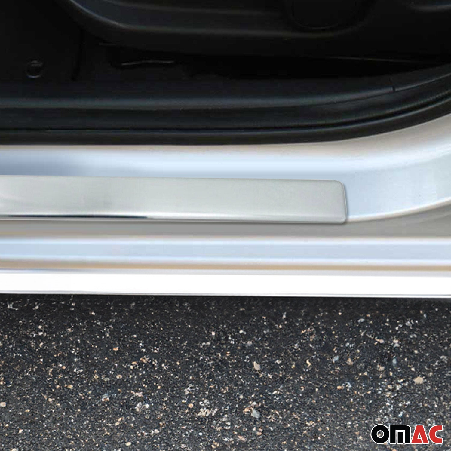 2002-2007 Alfa Romeo 147 Door Sill Scuff Plate Scratch Protector Stainless Steel 4x