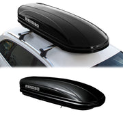 MENABO Car Roof Box Rooftop Cargo Carrier 14 Cubic Storage Box Black Universal