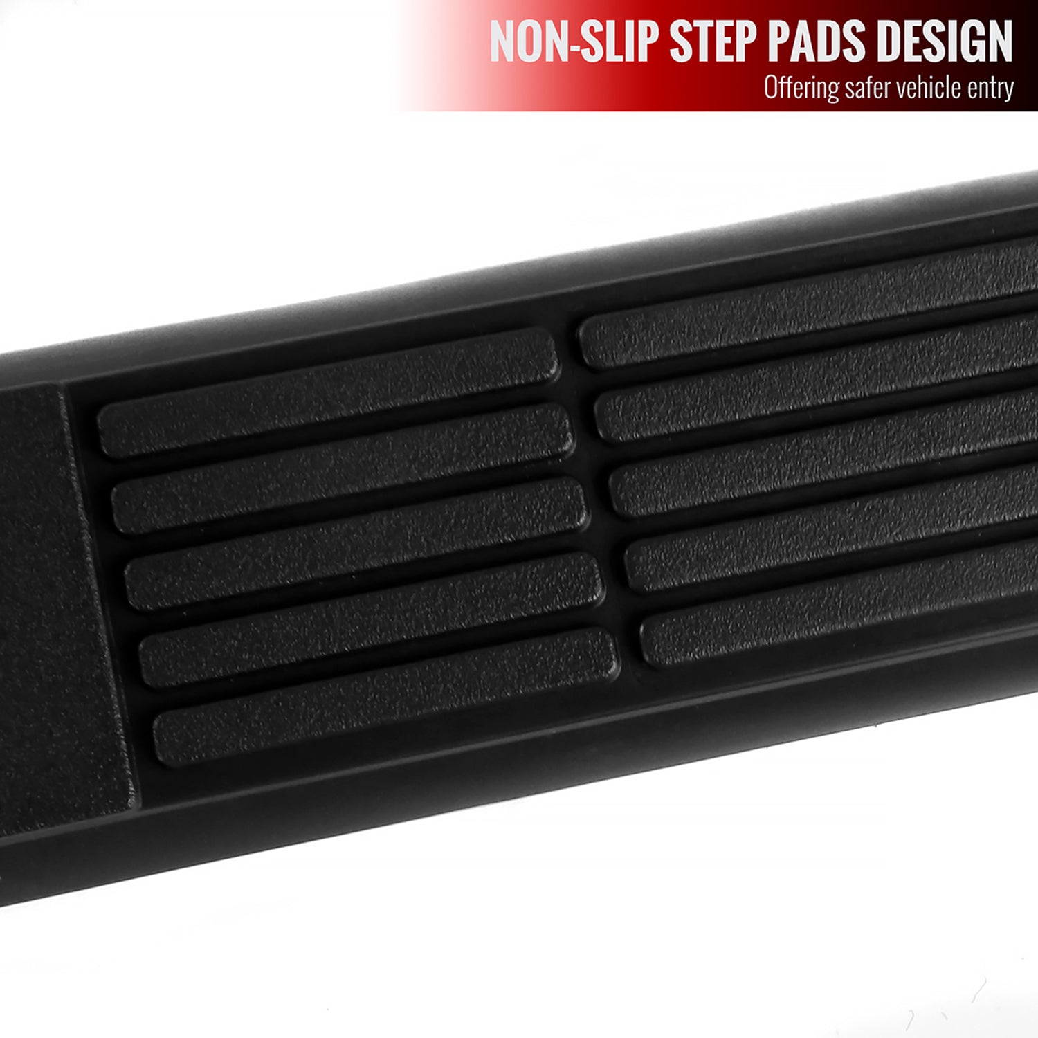 2019-2021 Chevy Silverado/GMC Sierra Double Cab 3" Steel Side Step Nerf Bars