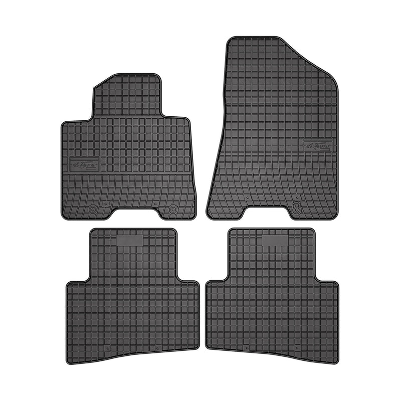 2016-2021 Hyundai Tucson Floor Mats Liners Full Set All Weather Rubber Black