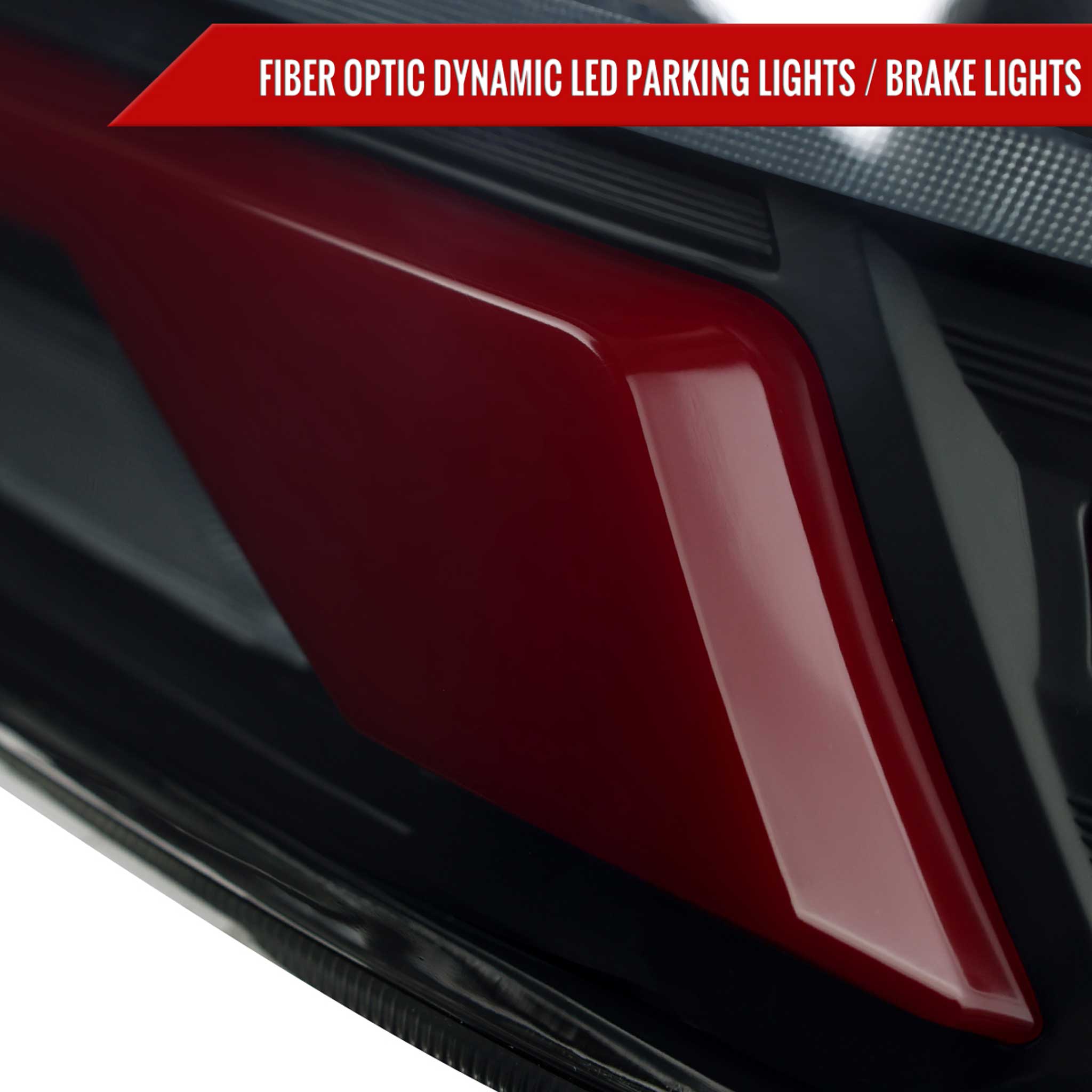 For Subaru WRX STi 015-2021 LED Tail Light Sequential Strip Matte Black Smoked Brake Reverse Marker