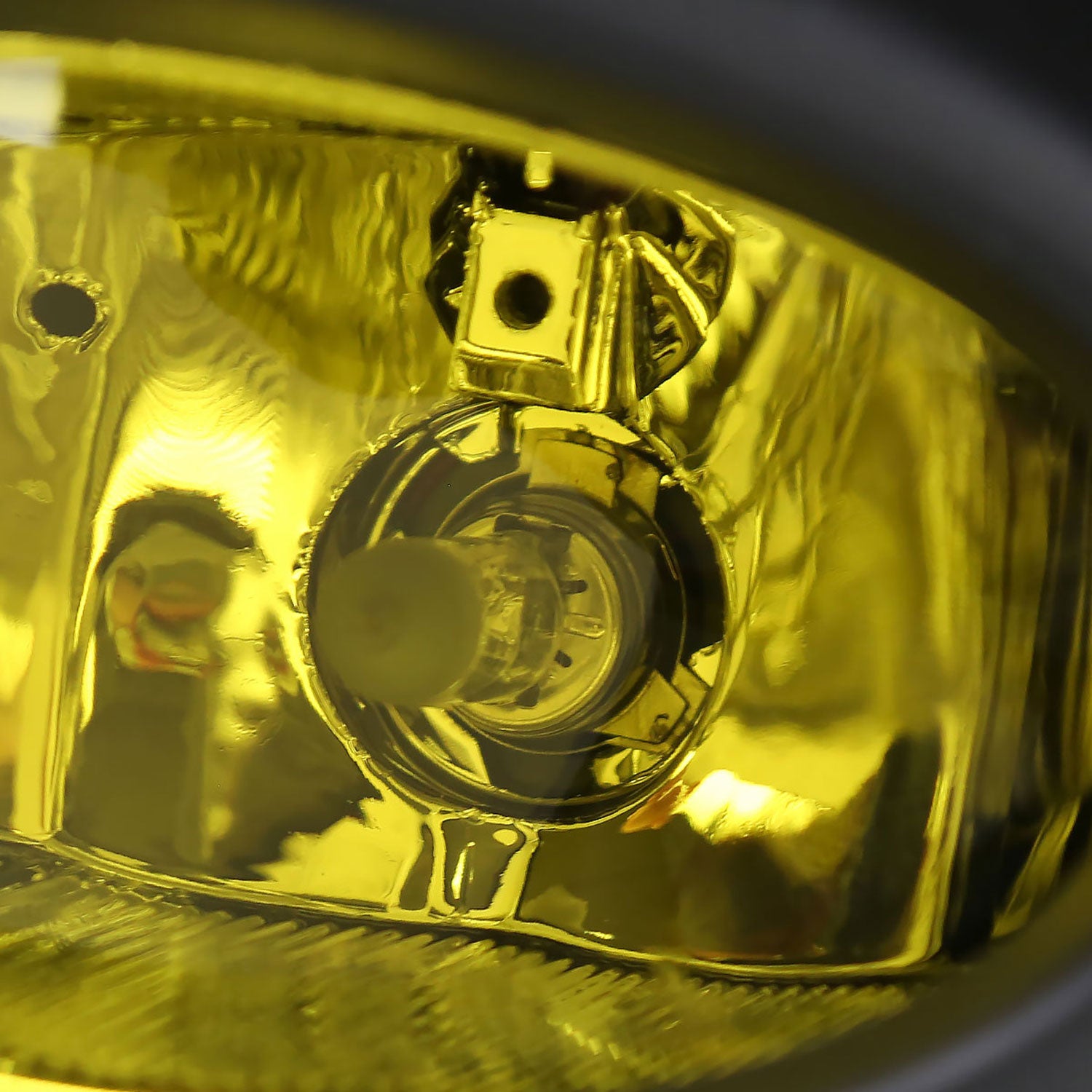 2014-2015 Honda Civic Coupe H11 Fog Lights Kit Chrome Housing/Yellow Lens