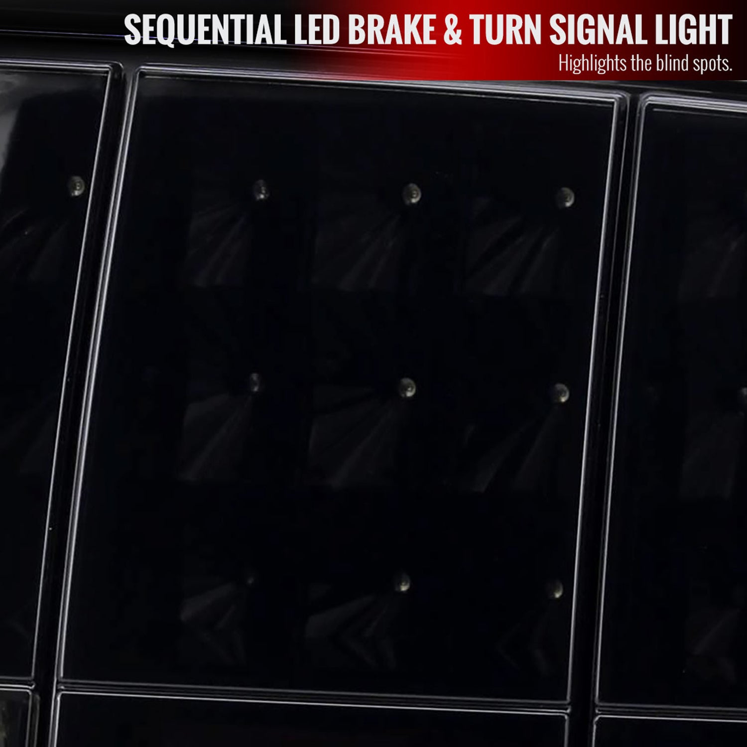 2005-2009 Ford Mustang Sequential LED Tail Lights Glossy Black/Smoke Lens