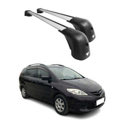 2004-2021 Mazda 5 / Mazda 6 Roof Racks Cross Bars Silver