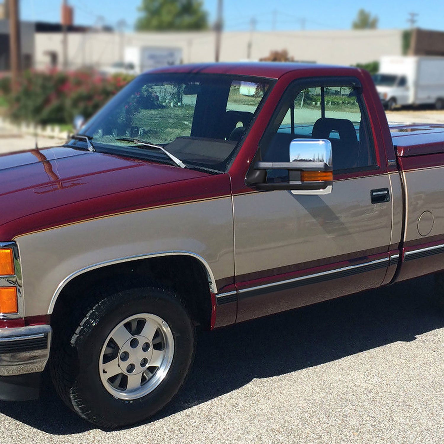1988-2000 Chevy C/K Tahoe Yukon/Suburban Heated Towing Mirrors Amber &Signal