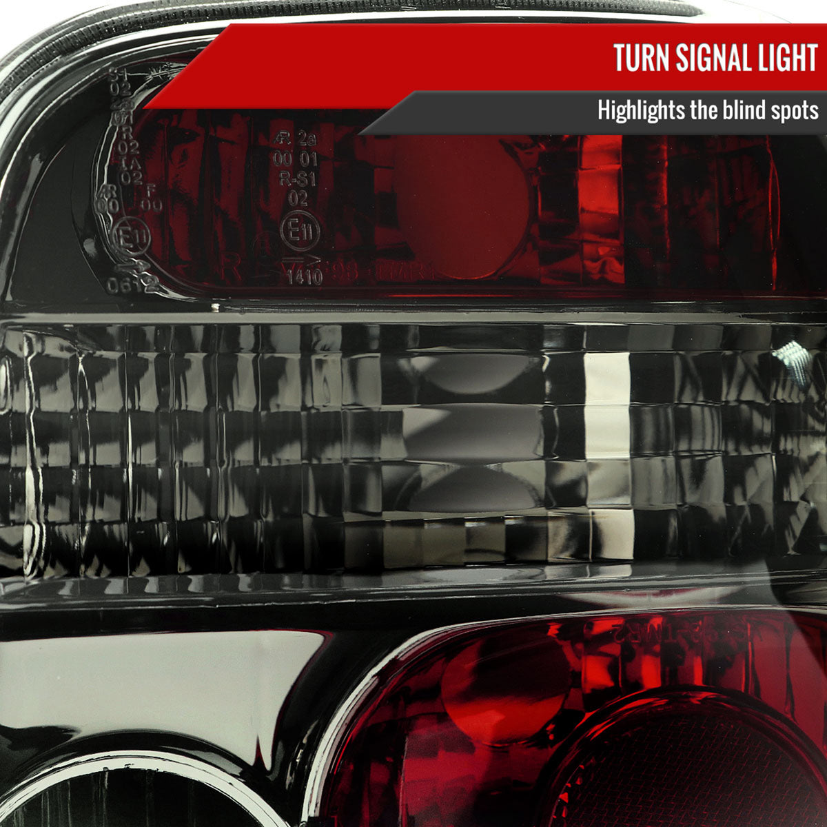 Golf R32 Rear Lights 1999-2006 VW Golf Mk4/GTI/R32 Tail Lights Chrome Housing/Smoke Lens ...