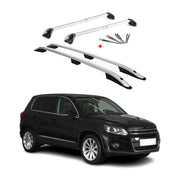 2009-2017 VW Tiguan Roof Racks & Roof Rack Rails Silver