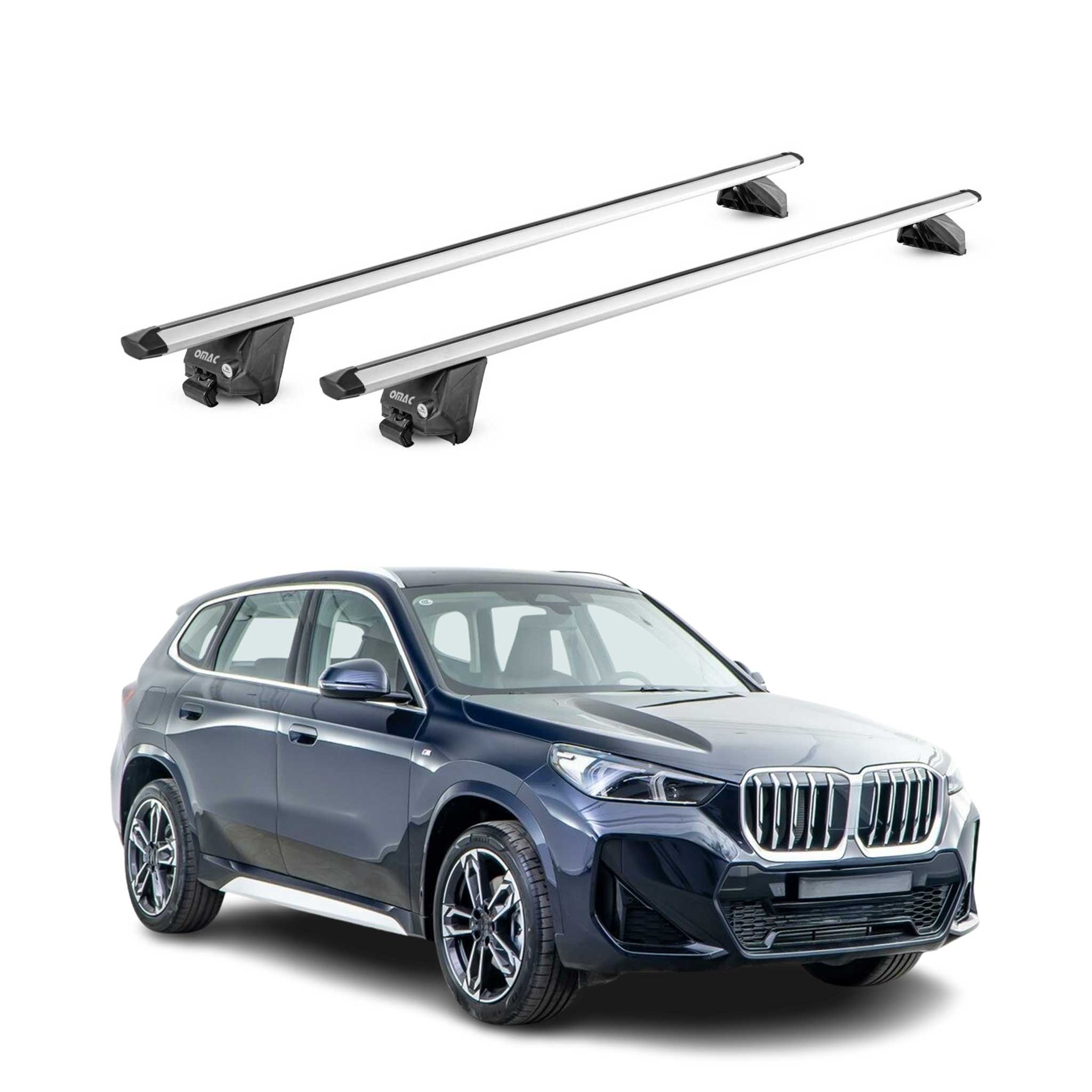 2023-2025 BMW X1 U11 Roof Rack Cross Bars Silver
