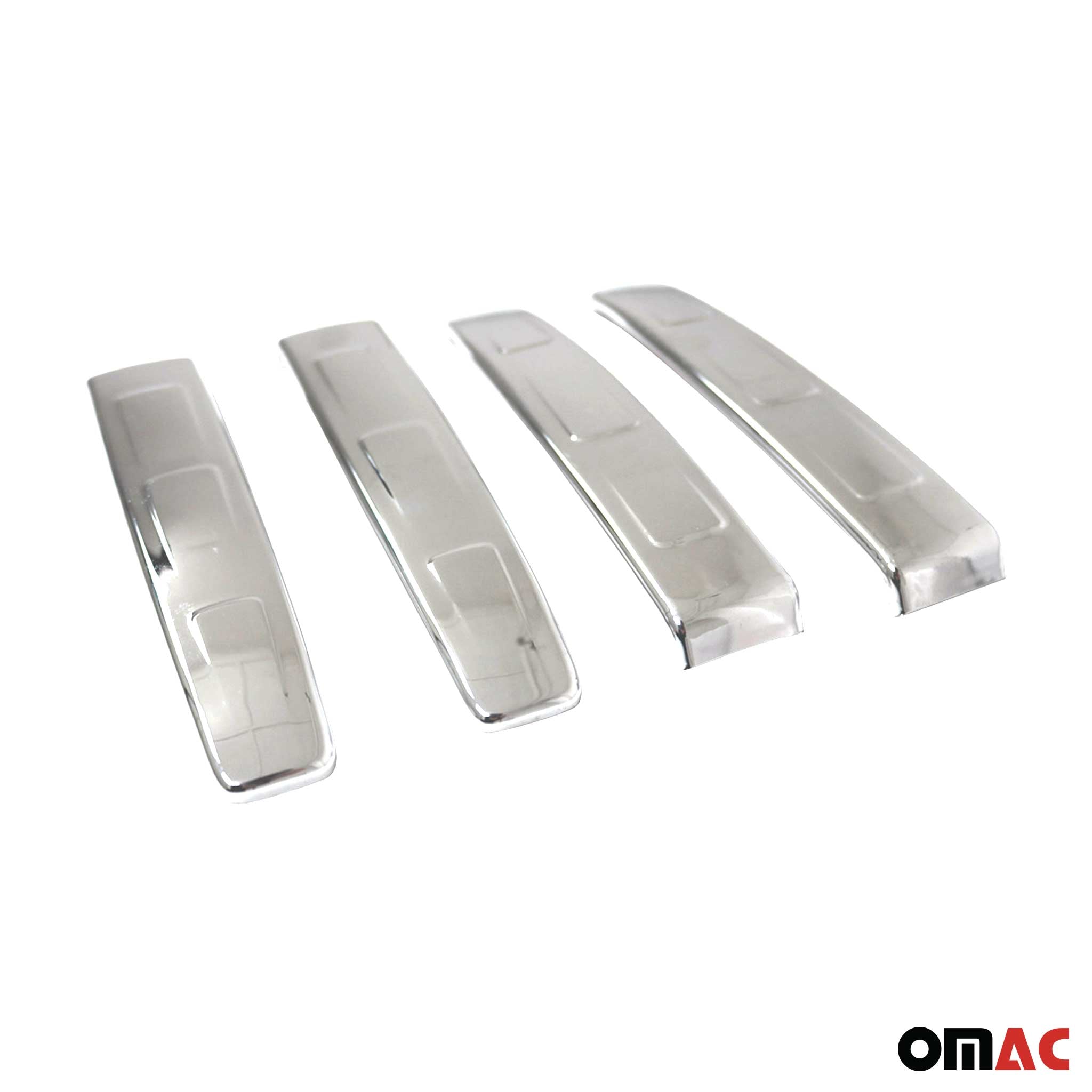 2014-2025 RAM ProMaster Car Door Handle Cover Protector Silver Chrome 8 Pcs