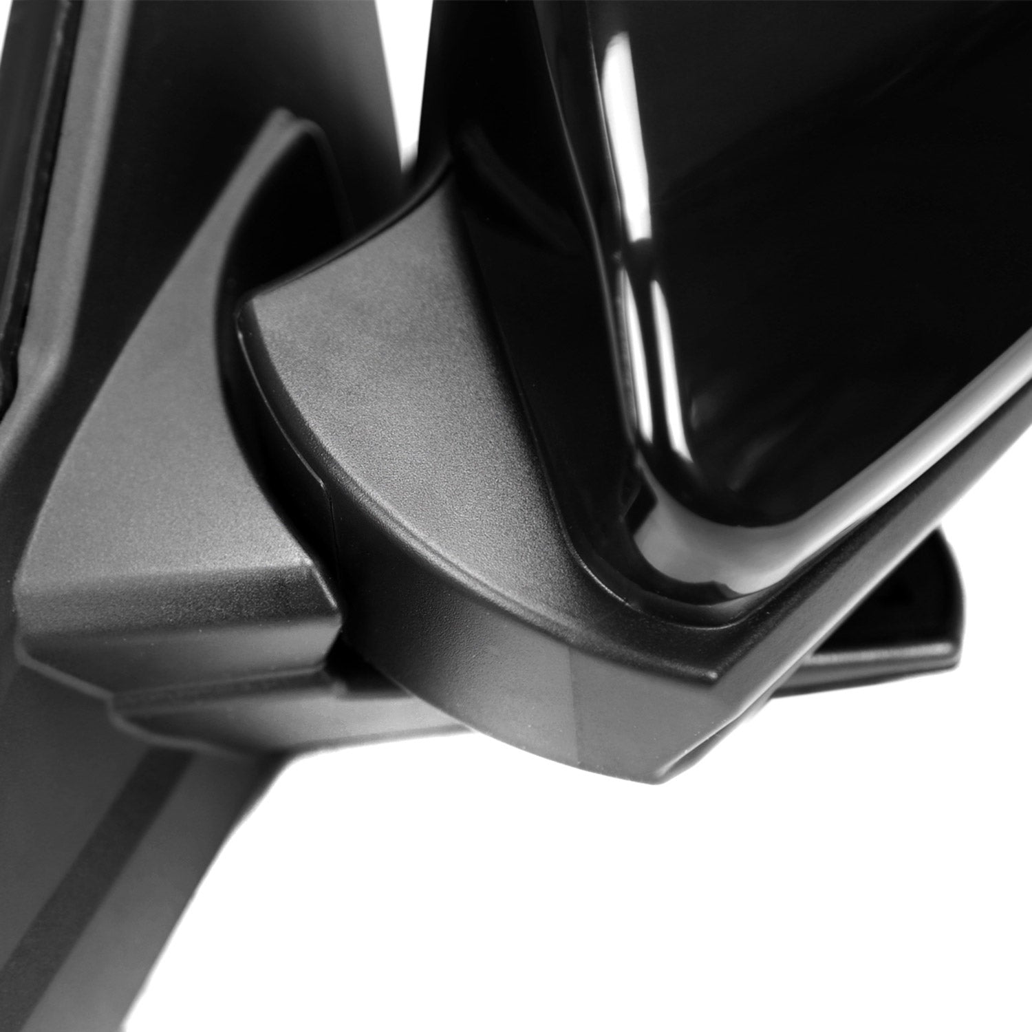 2016-2020 Honda Civic Driver/Left 3-Pin Glossy Black Adjustable Side Mirror